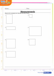 Measure Rectangles and Calculate The Area