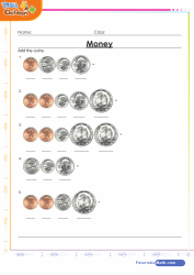 Counting and Adding Coins USD