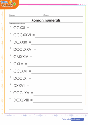 Roman to Arabic Numerals