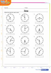 Telling Time Am Pm