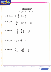 Fractions Simplification