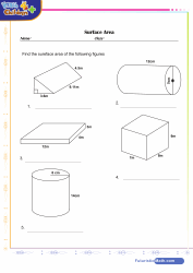 Surface Area of Complex Figures