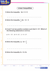 Linear Inequalities