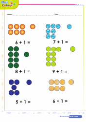 Senior kindergarten math worksheets