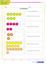 Compare More Few with Dots