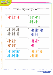 Tally Marks to 30