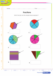 Fractions Halves Thirds