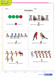 Fun Activity On Fractions Half 1 2 Worksheets For Children