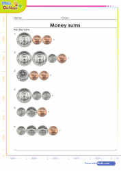 Money Uscents Reverse Sides Sums