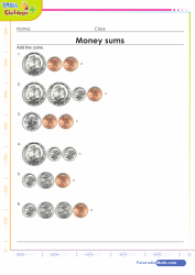 Money Uscents Sums