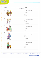 Left Right Positions