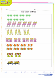 Skip Counting In Twos