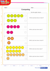 Compare More Few with Dots